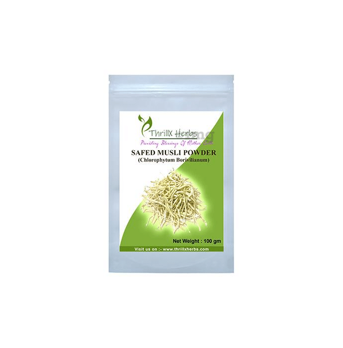 Thrillx Herbs Safed Musli Powder