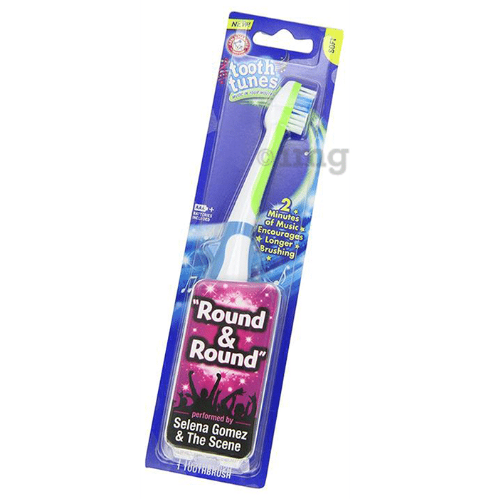 Arm & Hammer Tooth Tunes Round & Round Music Toothbrush