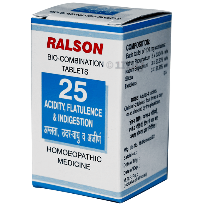Ralson Remedies Bio-Combination 25 Tablet