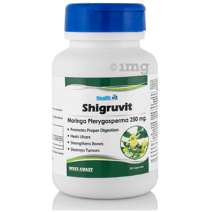 HealthVit Pure Herbs Shigruvit Shigru 250mg Capsule