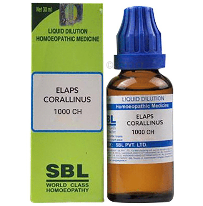 SBL Elaps Corallinus Dilution 1000 CH