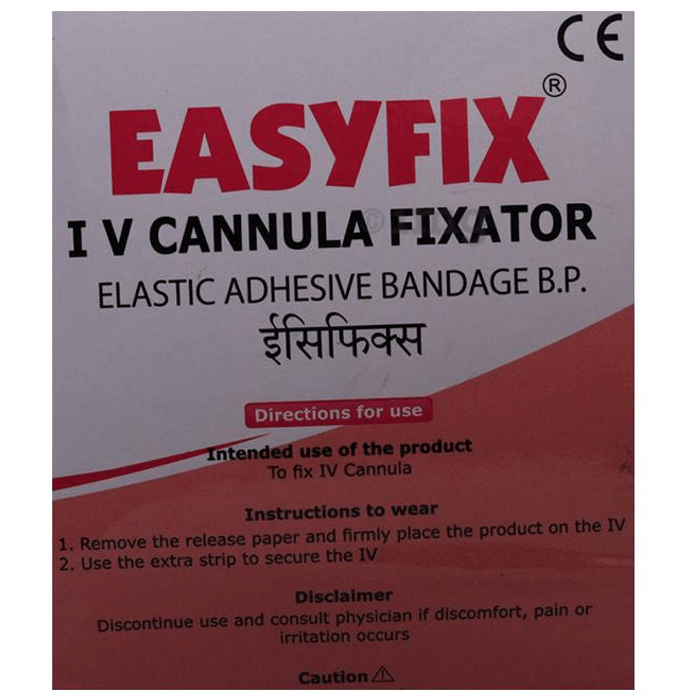 Easyfix IV Cannula Fixator Elastic Adhesive Bandage Medium