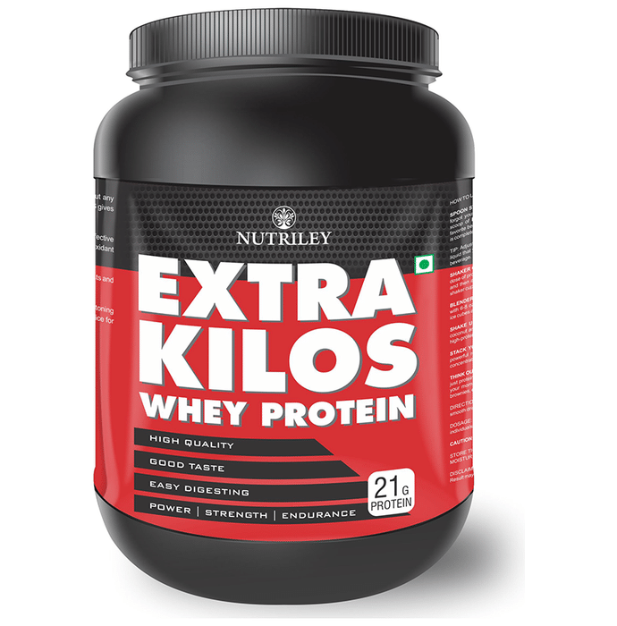 Nutriley Extra Kilos Whey Protein Powder Banana