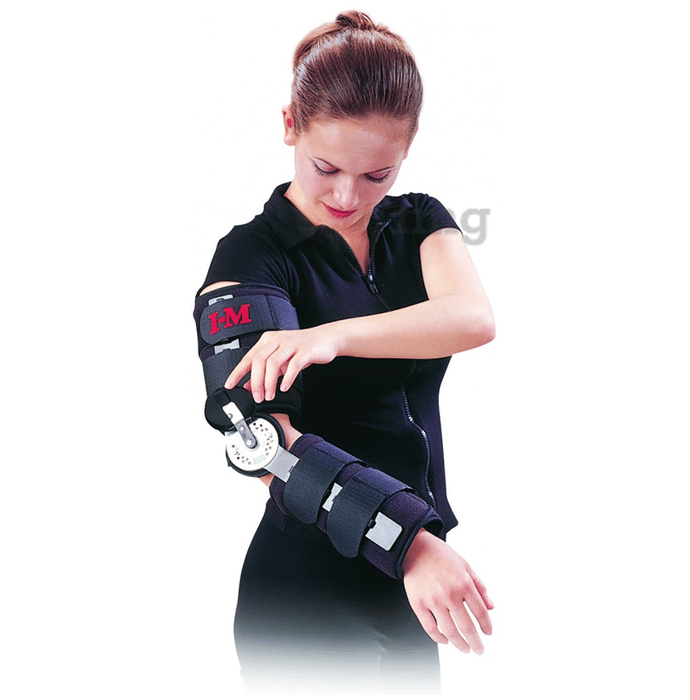 Health Point OH-201 Adj. Hinge Elbow Splint 42cms Free Size