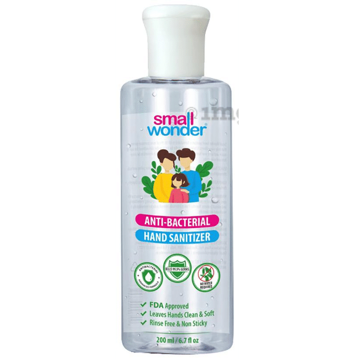 Small Wonder Anti-Bacterial Hand Sanitizer (200ml Each)