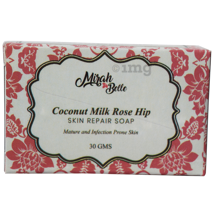 Mirah Belle Coconut Milk Rose Hip Skin Repair Soap