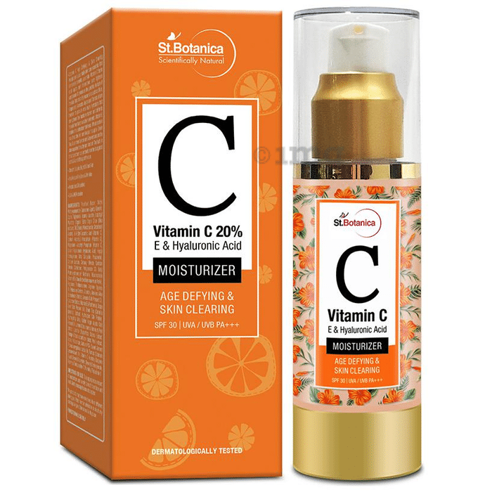 St.Botanica Vitamin C, E & Hyaluronic Acid Moisturiser