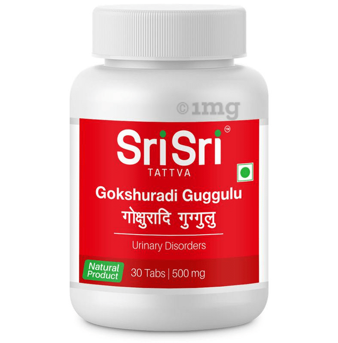 Sri Sri Tattva Gokshuradi Guggulu 500mg Tablet