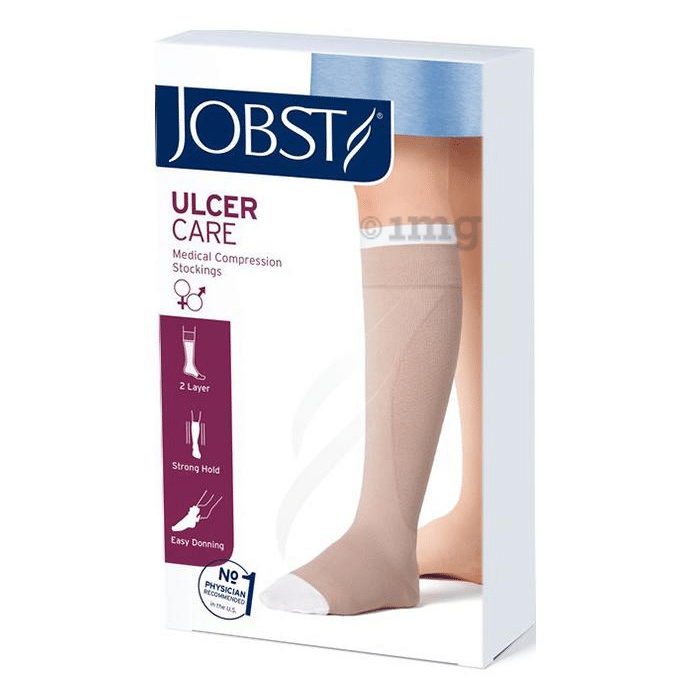 Jobst Ultra Care Medical Compression Stockings Large Beige