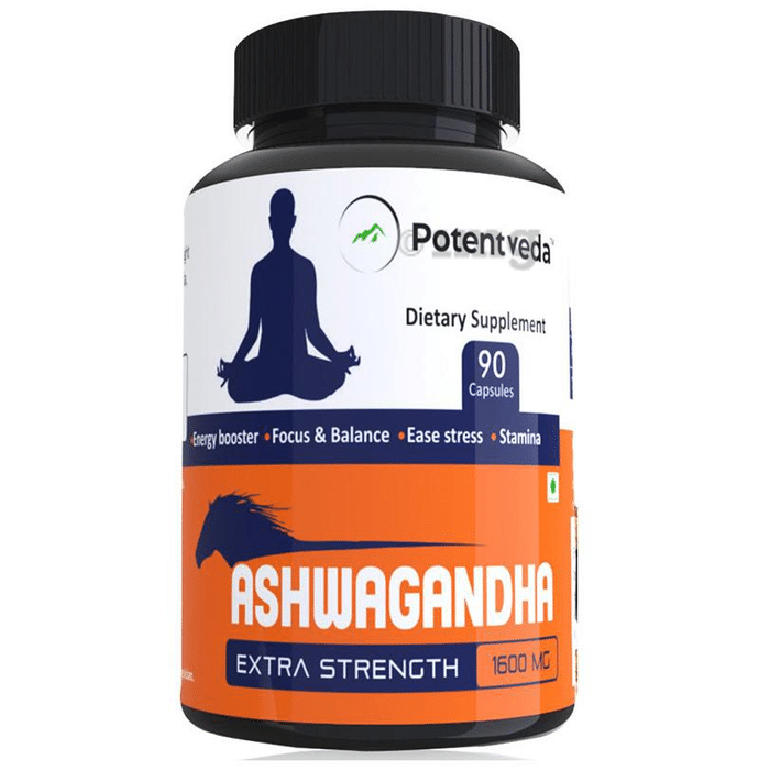 Potentveda Ashwagandha 800mg Capsule