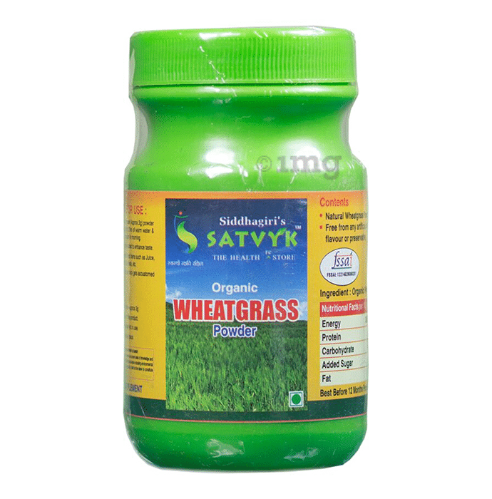 Satvyk Organic Wheat Grass Powder