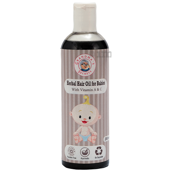 Grandma's Secret Herbal Hair Oil for Babies