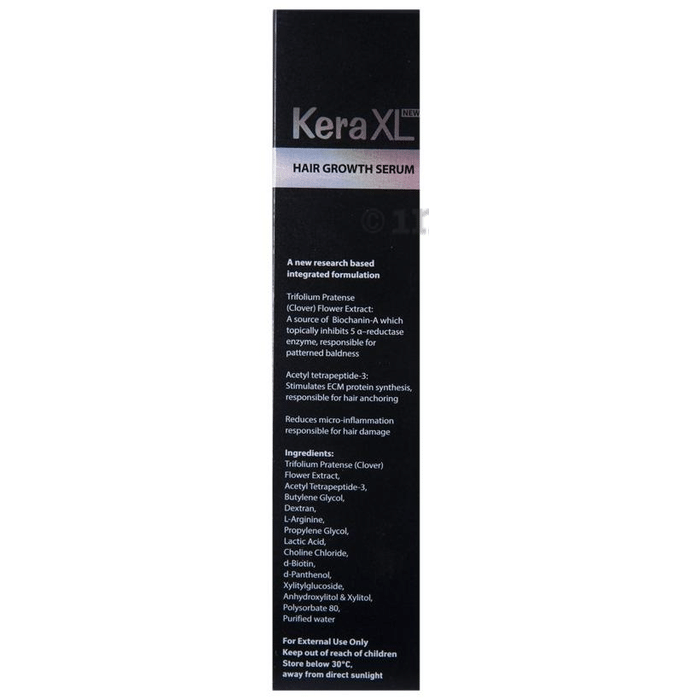Kera XL New Hair Growth Serum: Buy bottle of 60 ml Serum at best price in  India | 1mg