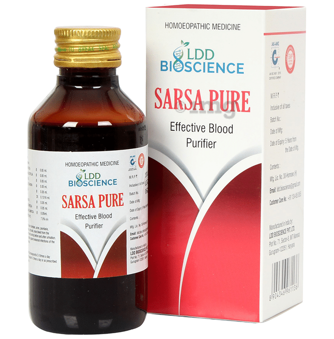 LDD Bioscience Sarsa Pure Blood Purifier Syrup