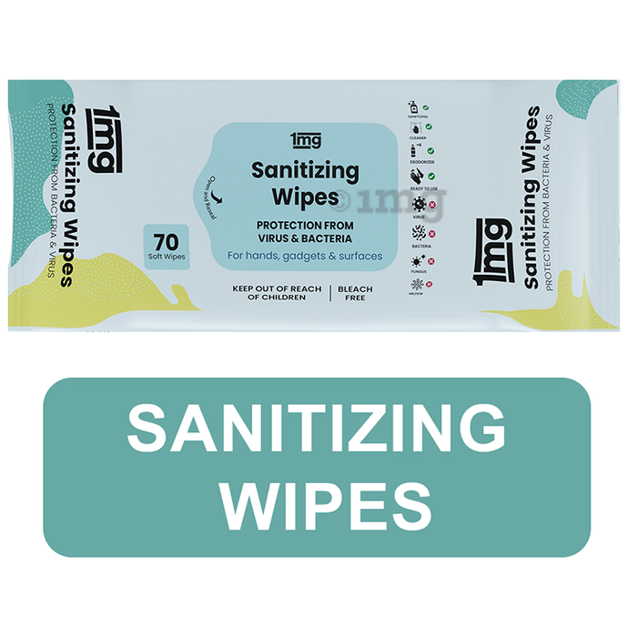 1mg Sanitizing Wipes (70 Each) Buy 3 Get 1 Free