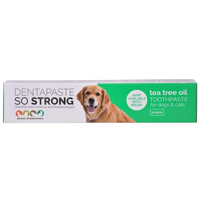 Dentapaste So Strong Tea Tree Oil Toothpaste for Dogs & Cats