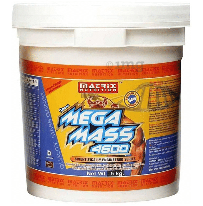 Matrix Nutrition Mega Mass 4600 Chocolate