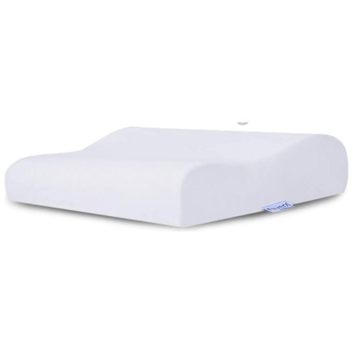 Fovera Orthopedic Memory Foam Cervical Pillow Standard White