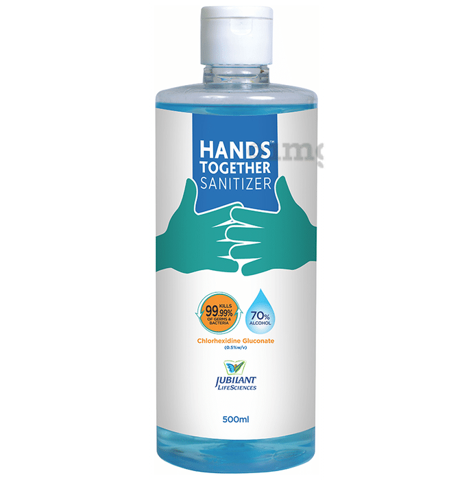 Hands Together Sanitizer with 70% Alcohol & Chlorhexidine Gluconate