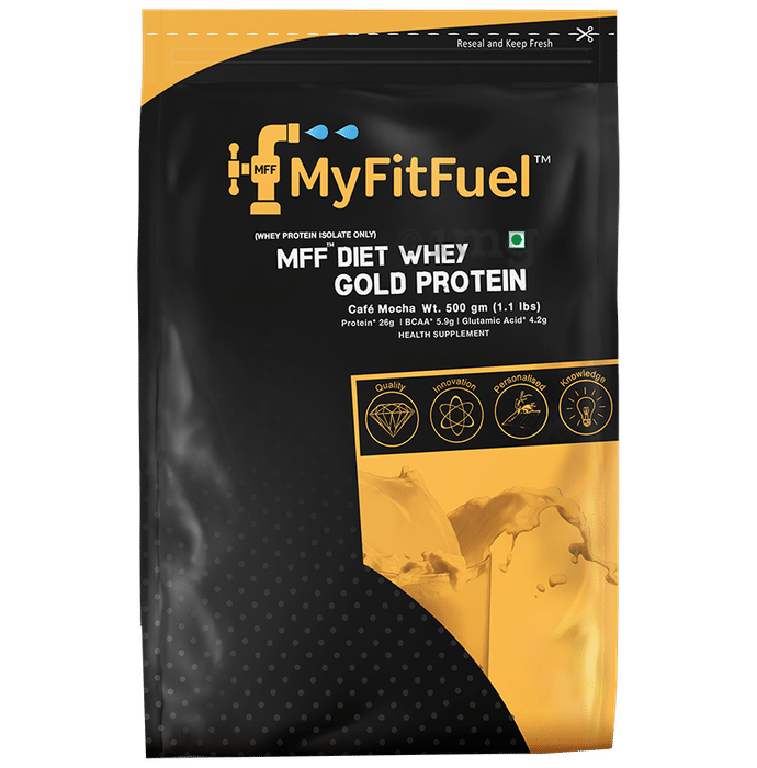 MyFitFuel Diet Isolate Whey Gold Protein Cafe Mocha