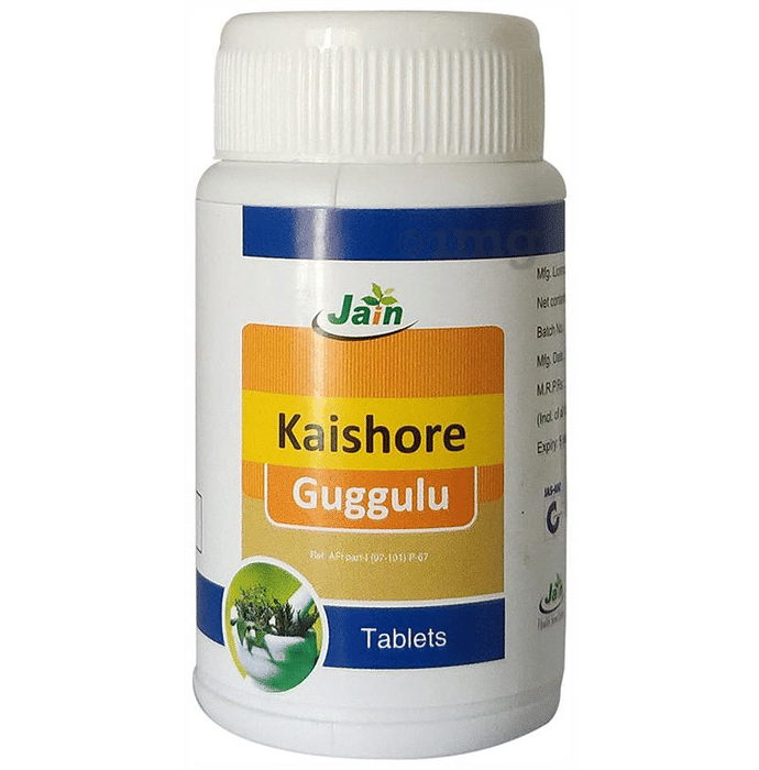 Jain Kaishore Guggulu Tablet: Buy bottle of 80.0 tablets at best price ...