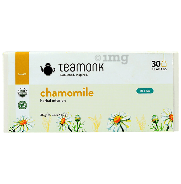 Teamonk Chamomile Herbal Infusion (1.2gm Each)
