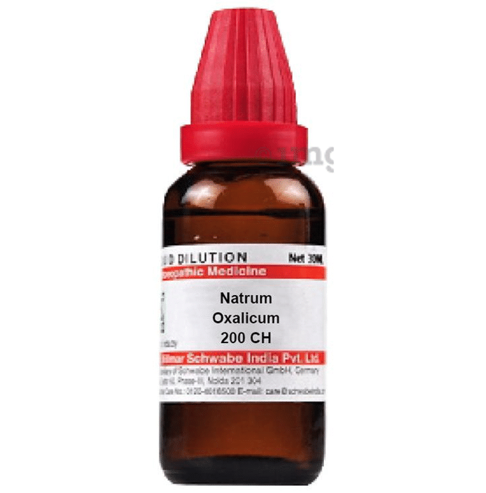 Dr Willmar Schwabe India Natrum Oxalicum Dilution 200 CH