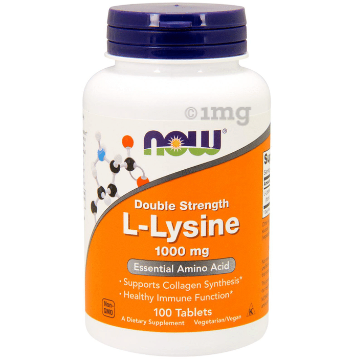 Now Foods L-Lysine 1000mg Tablet