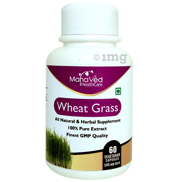 MahaVed Wheat Grass Vegetarian Capsule