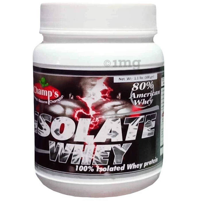 Champ's Isolate Whey Protein Powder Vanilla