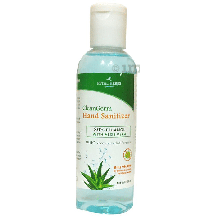 Petal Herbs Ayurveda CleanGerm Hand Sanitizer (100ml Each)