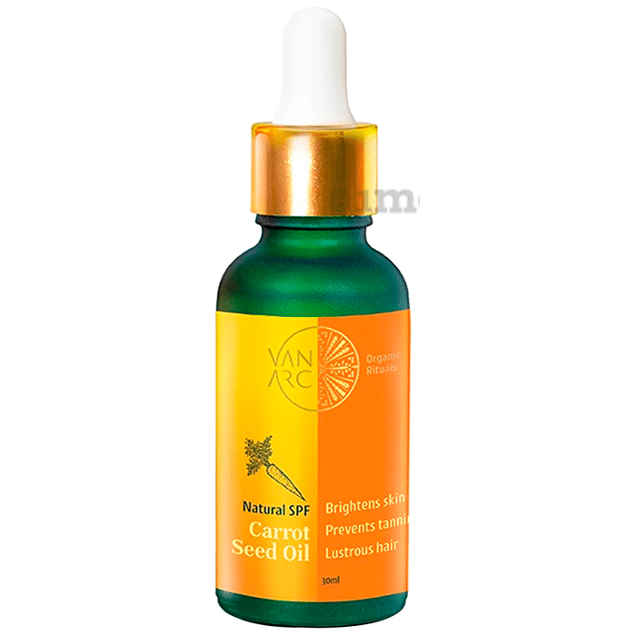 Vanarc Organic Rituals Natural SPF Carrot Seed Oil