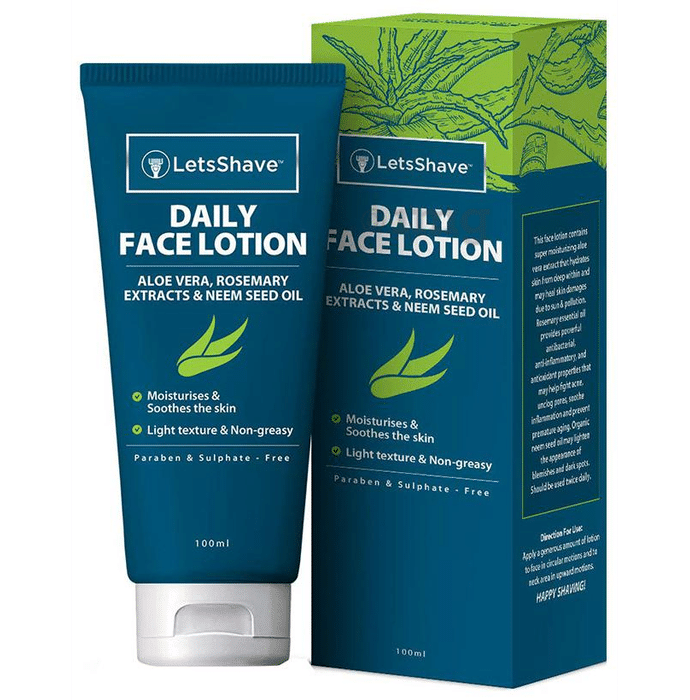LetsShave Daily Face Lotion