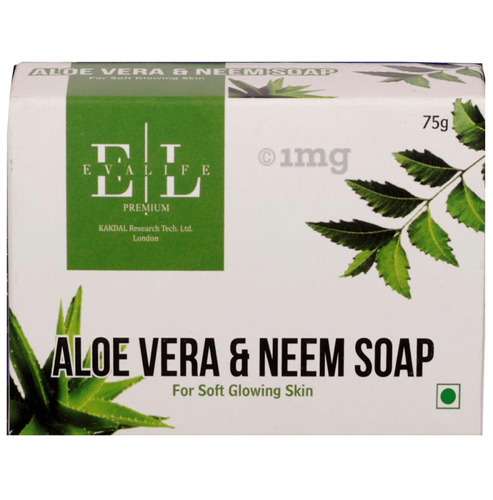 Evalife Premium Soap Aloevera & Neem