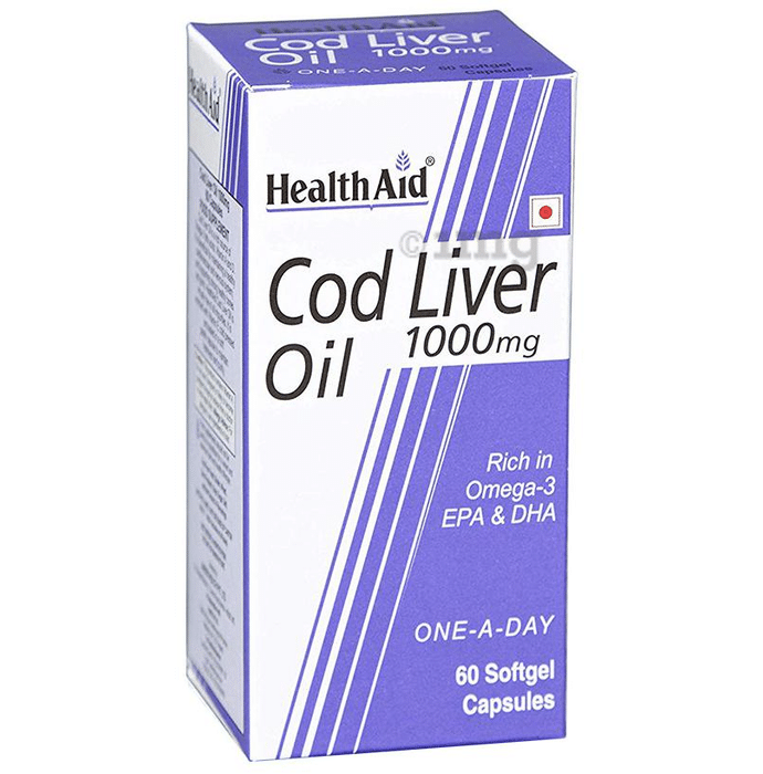 Healthaid Cod Liver Oil 1000mg Capsule