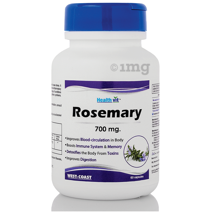HealthVit Rosemary 700mg Capsule