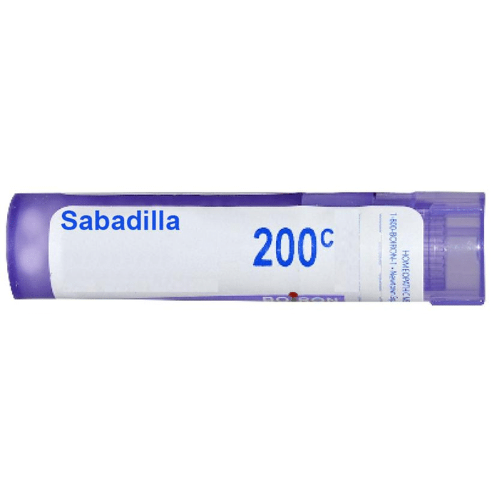 Boiron Sabadilla Single Dose Approx 200 Microgranules 200 CH