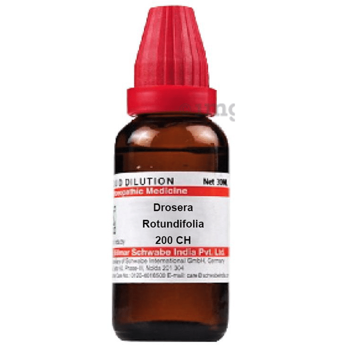 Dr Willmar Schwabe India Drosera Rotundifolia Dilution 200 CH
