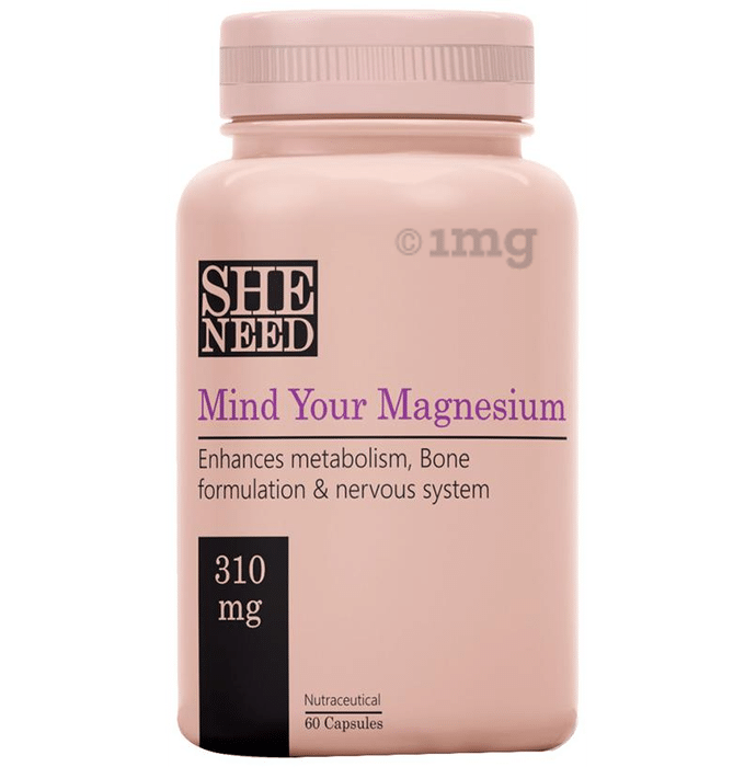 SheNeed Mind Your Magnesium 310mg Capsule