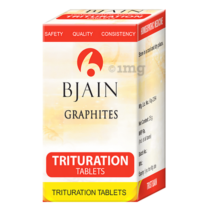 Bjain Graphites Trituration Tablet 3X