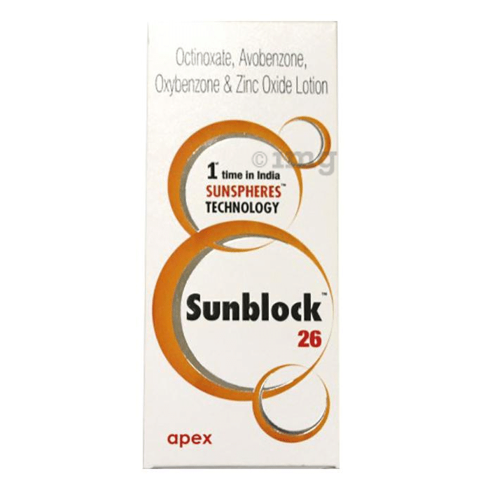 Sunblock 26 Lotion