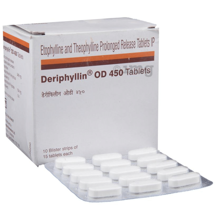 Deriphyllin OD 450 Tablet PR