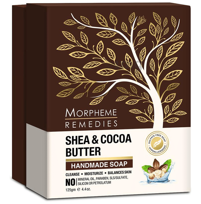 Morpheme Remedies Shea and Cocoa Butter Handmade Soap