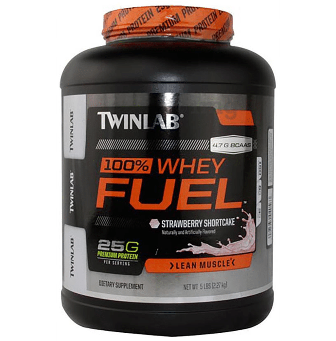 Twinlab 100% Whey Fuel Whey Protein Powder Strawberry Shortcake