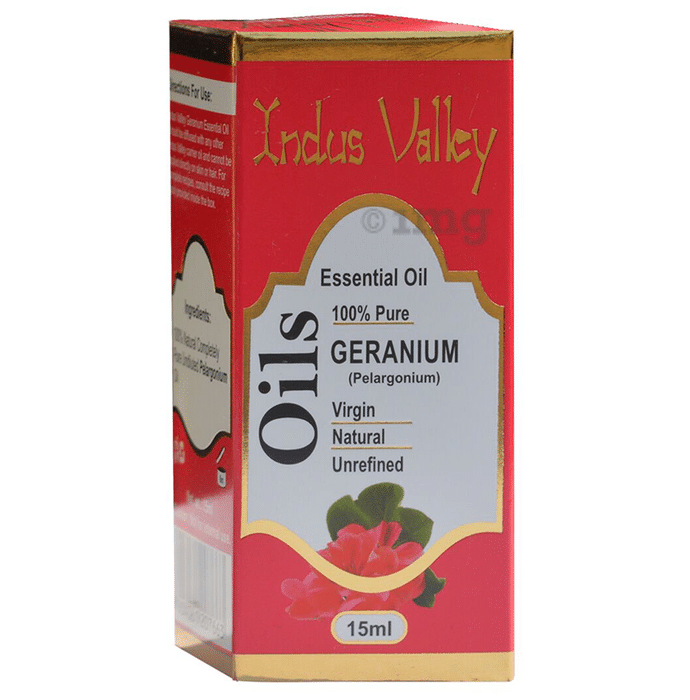 Indus Valley 100% Pure Essential Geranium Oil