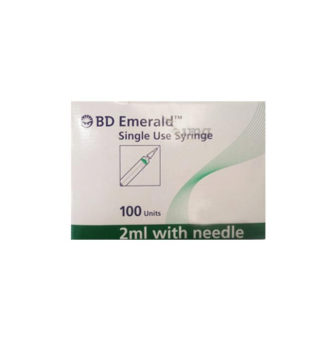 BD Emerald 2ml Syringe with 24G Needle