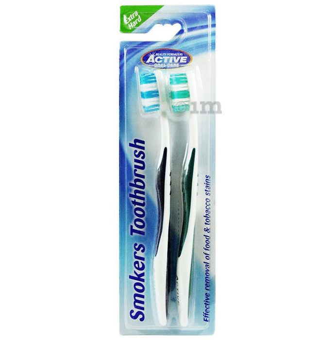 Beauty Formulas Active Oral Care Toothbrush Smokers