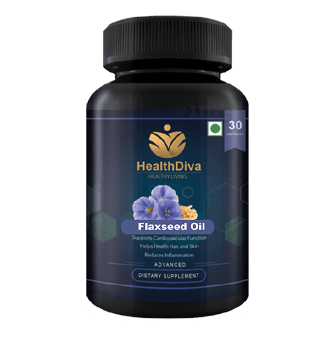 HealthDiva Flaxseed Capsule