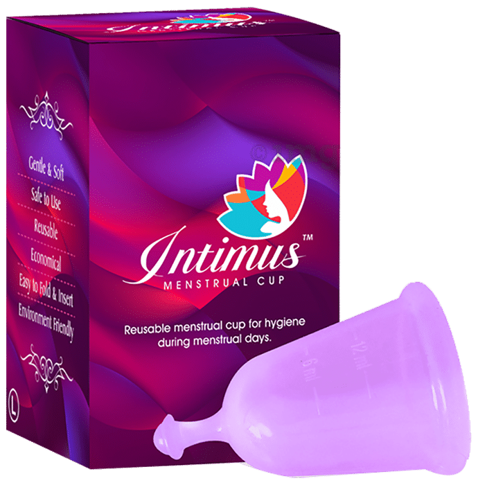 Intimus Menstrual Cup Large Medium or Heavy Flow Post Child Birth