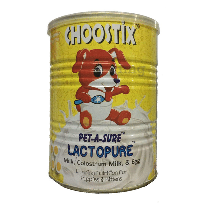Choostix Pet-A-Sure Lactopure Milk, Colostrum Milk & Egg for Puppies & Kittens